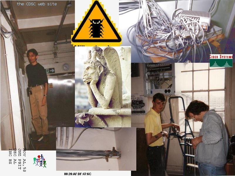a collage of CDSC activities